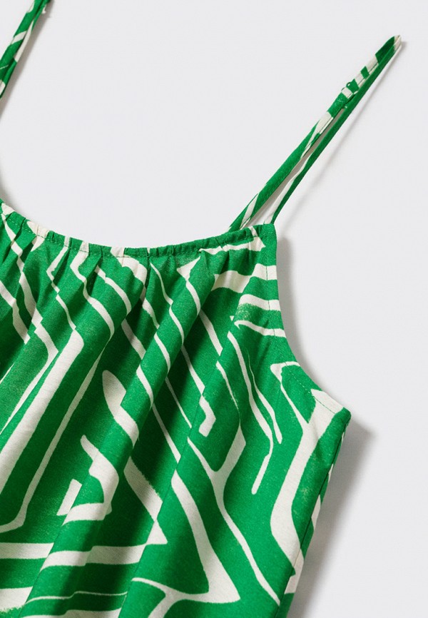 Сарафан Mango зеленый, размер 44, фото 5