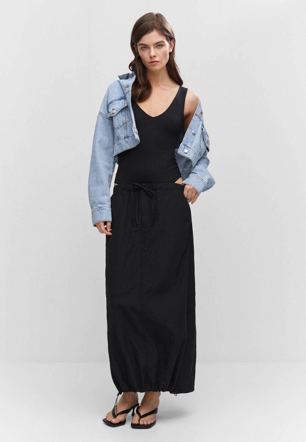 Боди Mango черный, размер 44, фото 2