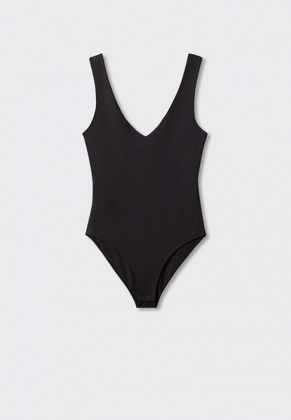 Боди Mango черный, размер 44, фото 4