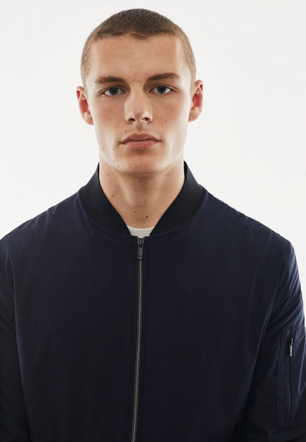 Куртка Mango Man синий, размер 54, фото 4