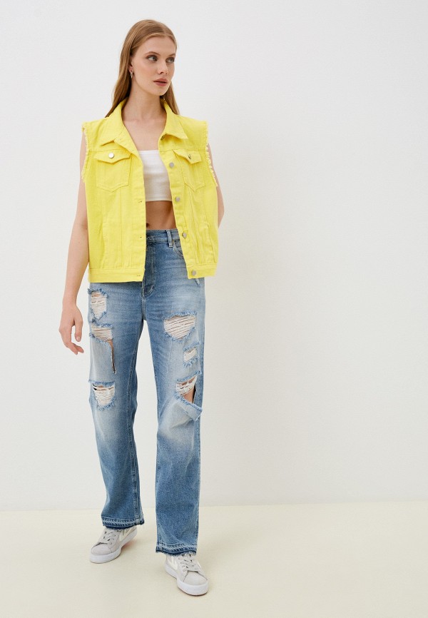 фото Жилет джинсовый fragarika