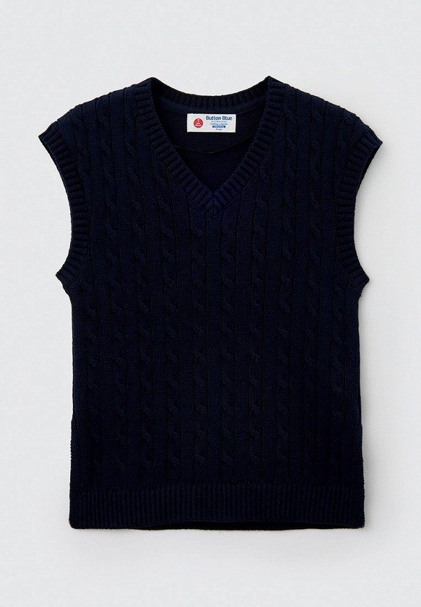 

Жилет Button Blue, Синий