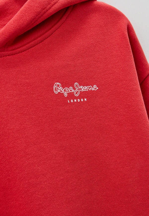 Худи Pepe Jeans красный, размер 152, фото 3