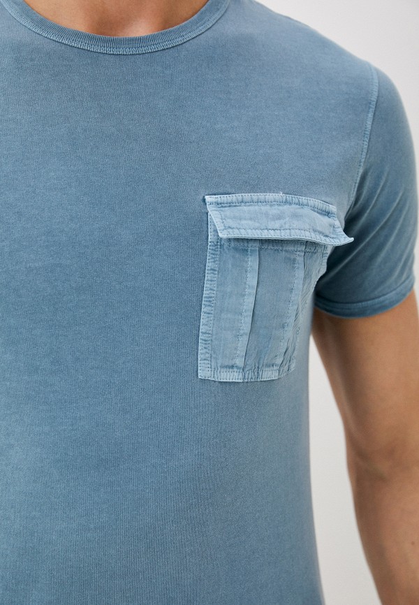 Футболка Diesel голубой, размер 46, фото 3