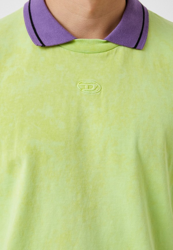 Футболка Diesel зеленый, размер 46, фото 3