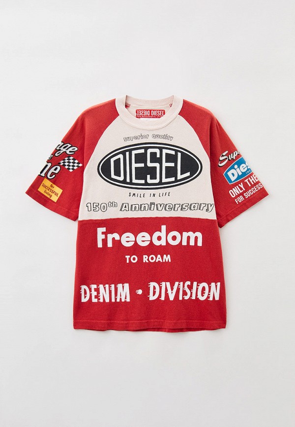 

Футболка Diesel, Красный