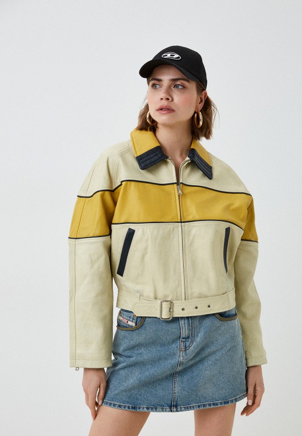 

Куртка кожаная Diesel, Разноцветный