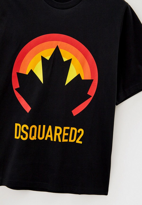Футболка Dsquared2 черный, размер 170, фото 3