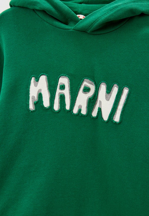 Худи Marni зеленый, размер 152, фото 3