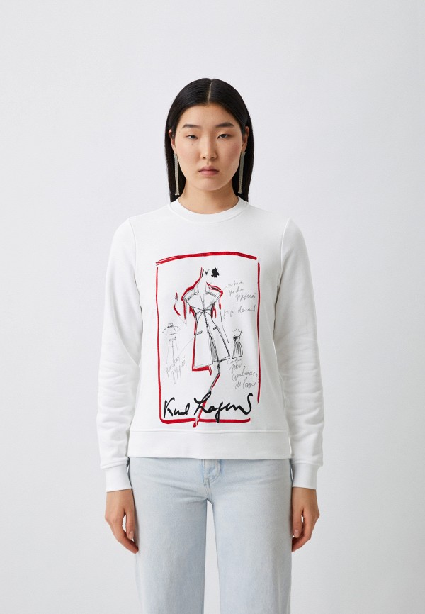 

Свитшот Karl Lagerfeld, Белый