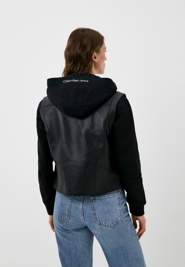 Куртка кожаная Calvin Klein Jeans Куртка кожаная Calvin Klein Jeans фото