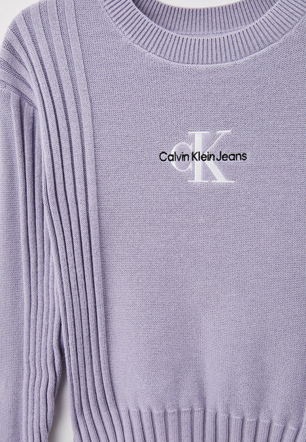 Джемпер Calvin Klein Jeans фиолетовый, размер 128, фото 3