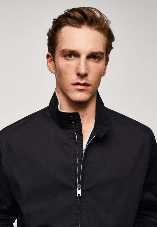 Куртка Mango Man черный, размер 56, фото 4