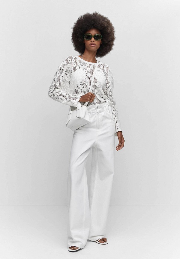 Джемпер Mango белый, размер 40, фото 2