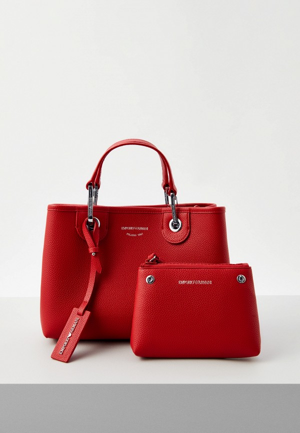 

Сумка, органайзер и брелок Emporio Armani, Бордовый