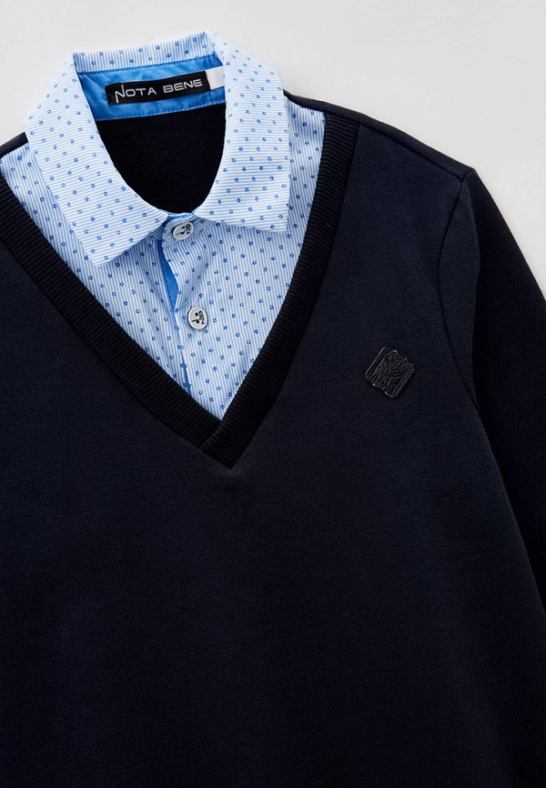 Свитшот Nota Bene синий, размер 158, фото 3