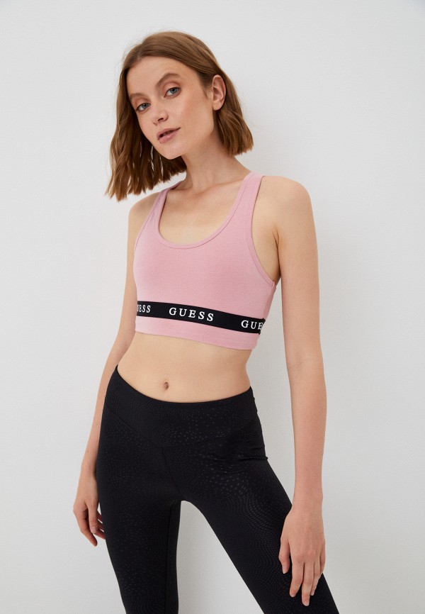 

Топ спортивный Guess, Розовый, ALINE