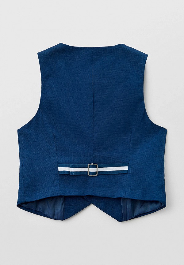 фото Жилет button blue