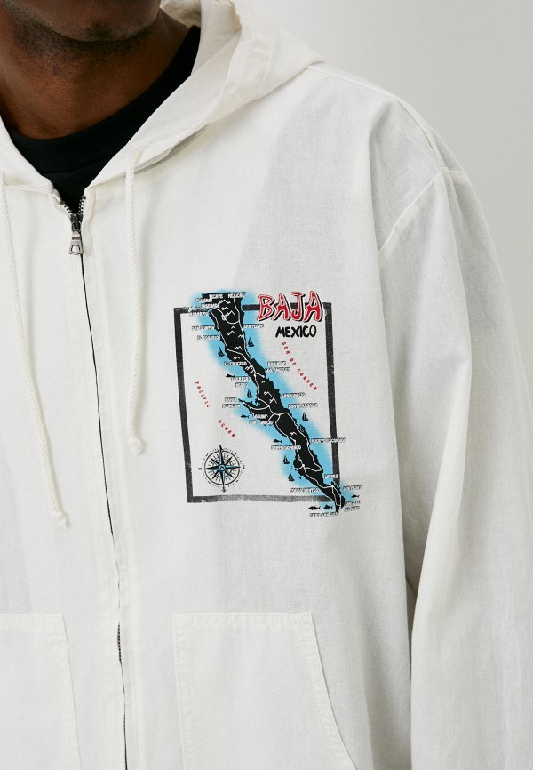 Куртка Quiksilver белый, размер 48, фото 5