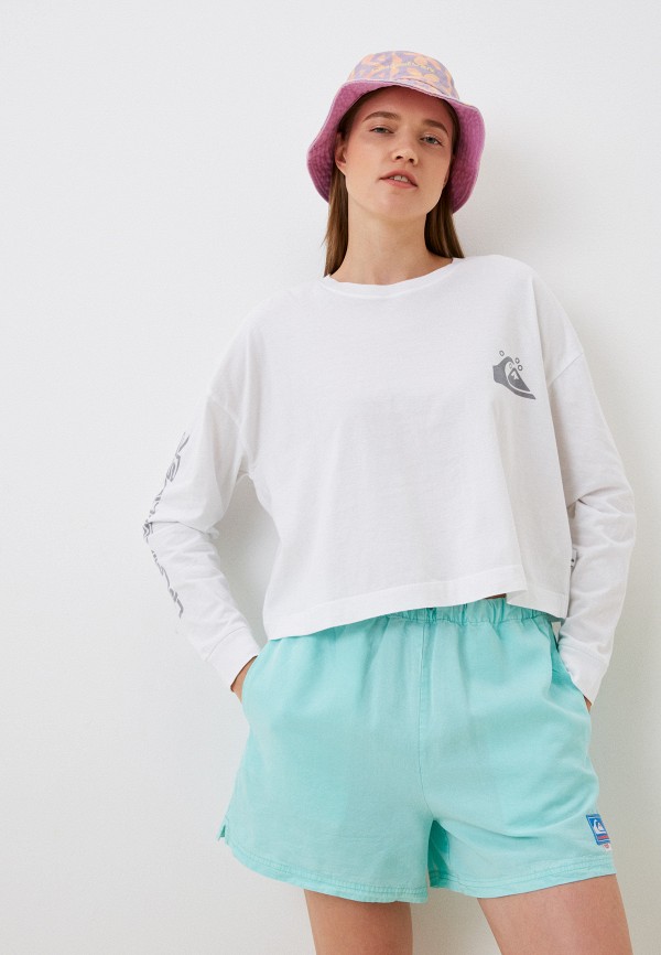 

Лонгслив Quiksilver, Белый, OVERSIZEDCROPLS TEES WBB0