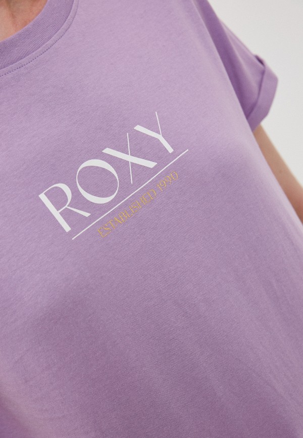 Футболка Roxy фиолетовый, размер 42, фото 3