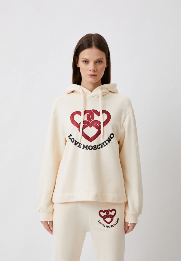 Костюм спортивный Love Moschino бежевый, размер 50, фото 2
