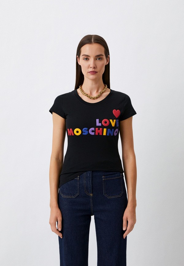 

Футболка Love Moschino, Черный