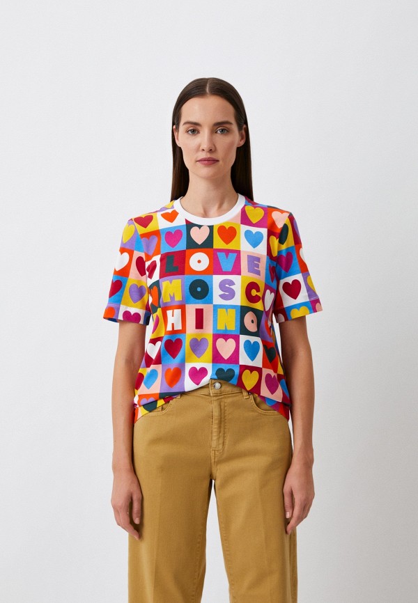 

Футболка Love Moschino, Разноцветный