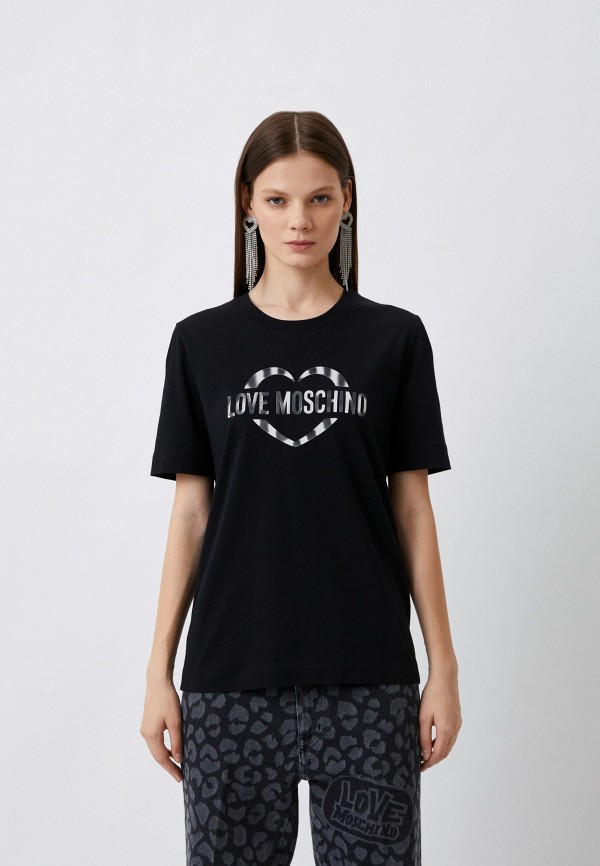 

Футболка Love Moschino, Черный