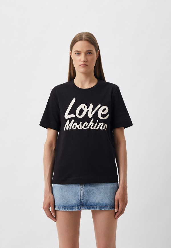 

Футболка Love Moschino, Черный