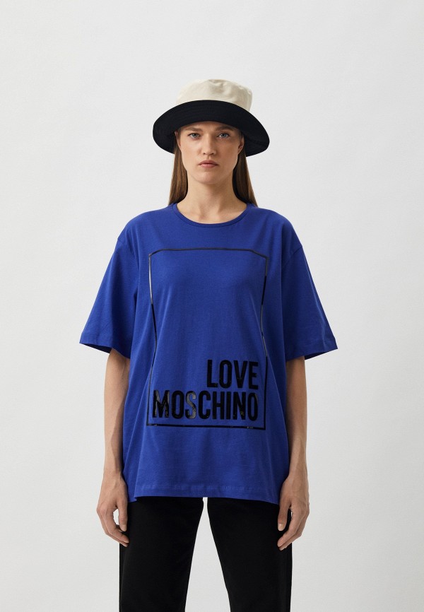 

Футболка Love Moschino, Фиолетовый