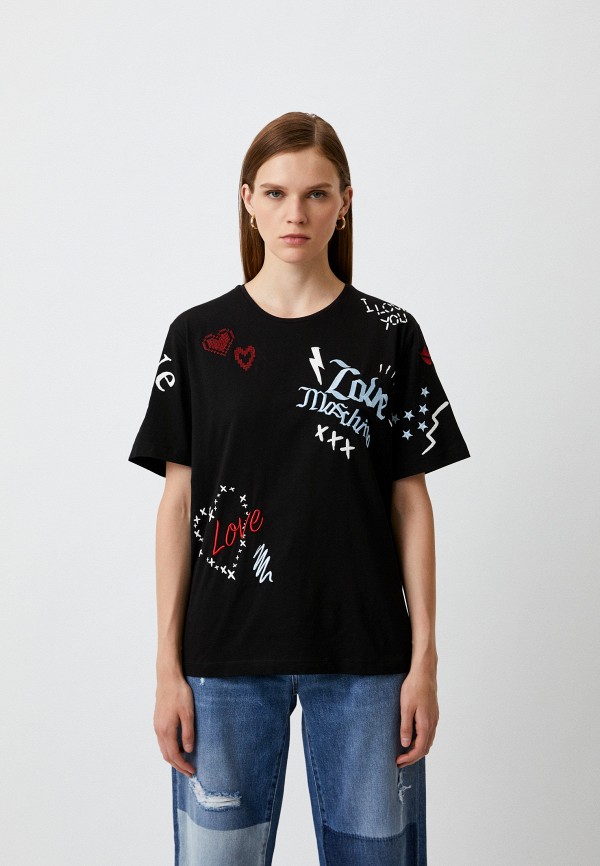 

Футболка Love Moschino, Черный