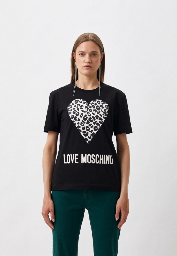 

Футболка Love Moschino, Черный