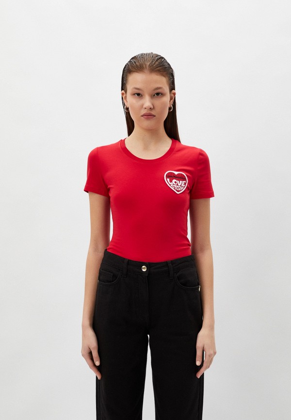 

Футболка Love Moschino, Красный