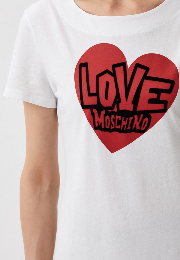 Платье Love Moschino белый, размер 44, фото 4