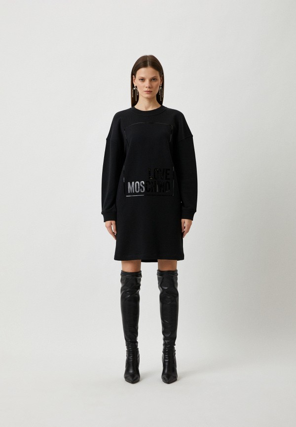 

Платье Love Moschino, Черный