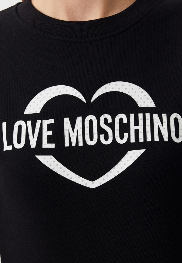 Платье Love Moschino черный, размер 50, фото 4