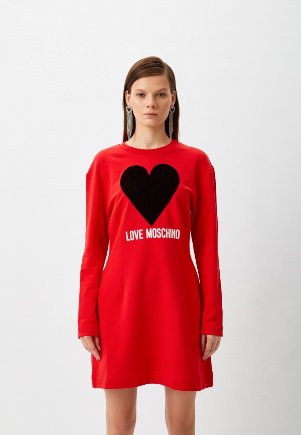 

Платье Love Moschino, Красный