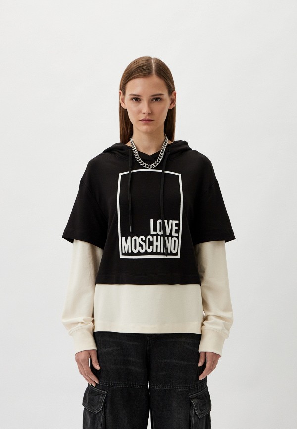 

Худи Love Moschino, Черный