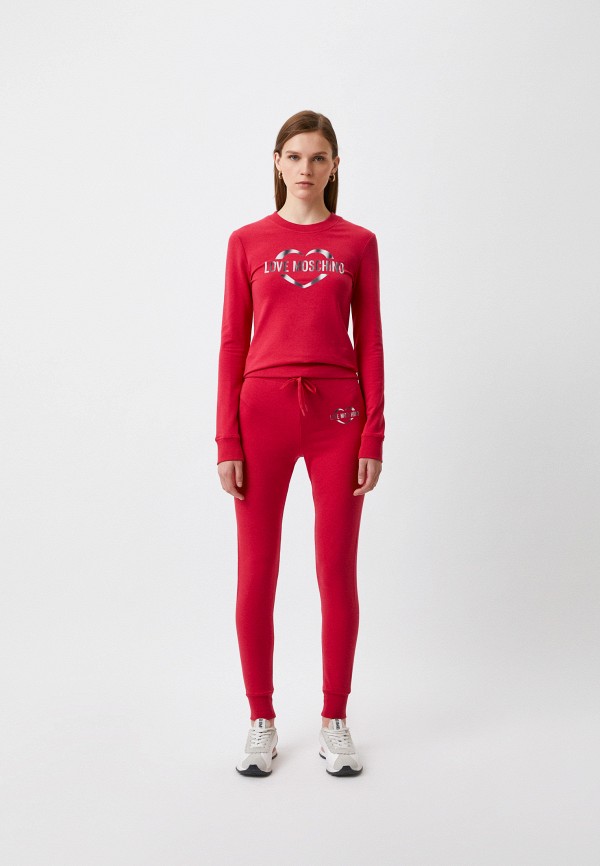 Свитшот Love Moschino красный, размер 46, фото 2
