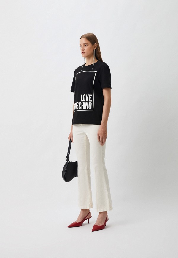 Брюки Love Moschino бежевый, размер 48, фото 2