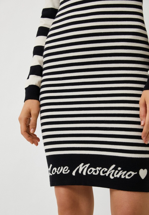 Платье Love Moschino разноцветный, размер 48, фото 4