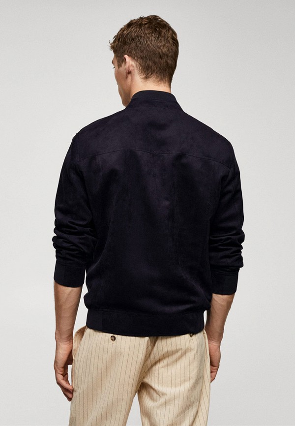 Куртка Mango Man синий, размер 50, фото 3