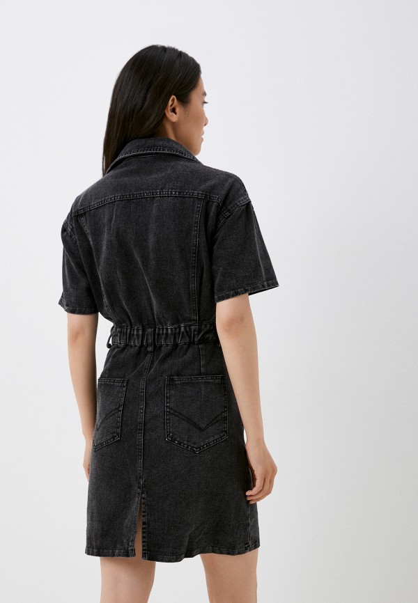 Платье джинсовое Lakressi черный, размер 44, фото 3