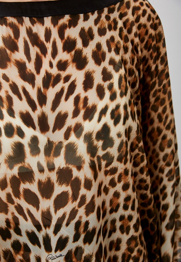 Туника Roberto Cavalli коричневый, размер 42, фото 4