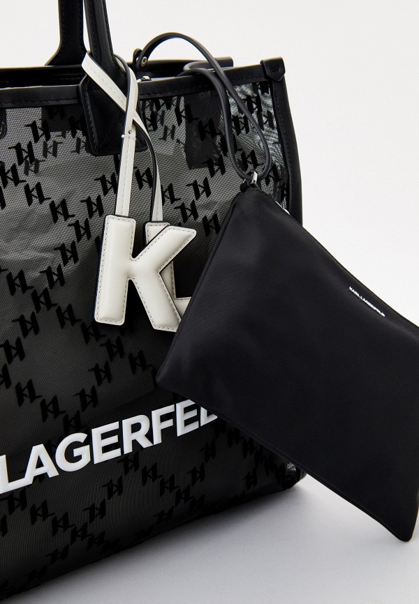 Сумка и косметичка Karl Lagerfeld черный, размер 00, фото 3