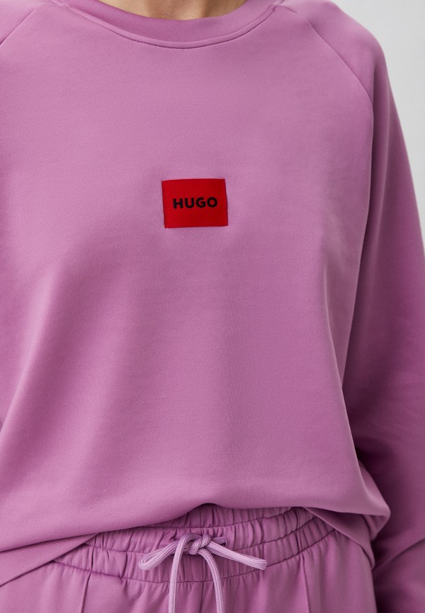 Свитшот Hugo фиолетовый, размер 42, фото 4