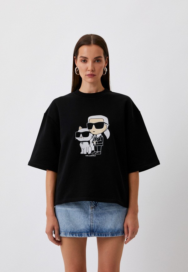 

Футболка Karl Lagerfeld, Черный