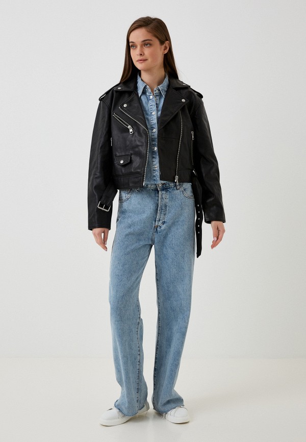 Куртка кожаная  Calvin Klein Jeans фото