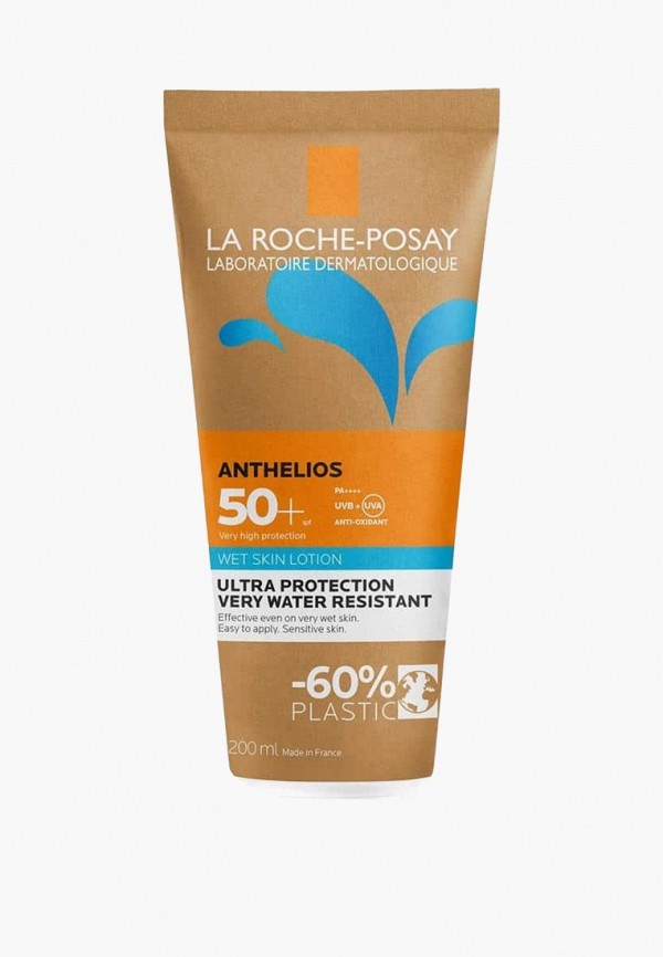 Гель солнцезащитный La Roche-Posay с технологией нанесения на влажную кожу la roche posay anthelios солнцезащитный гель с технологией нанесения на влажную кожу spf 50 200 мл